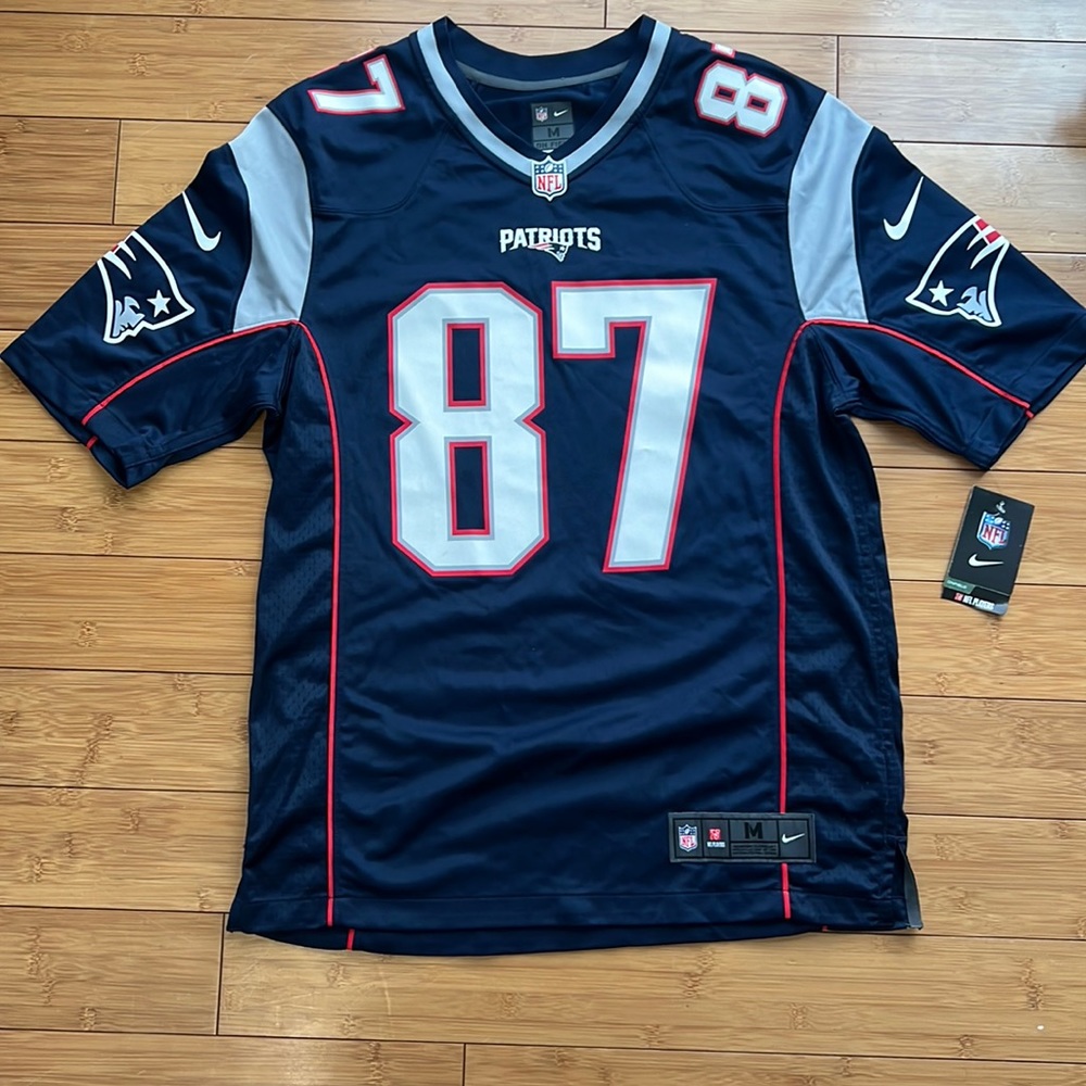 NWT Nike New England Patriots Rob Gronkowski On Field NFL Jersey Size Medium